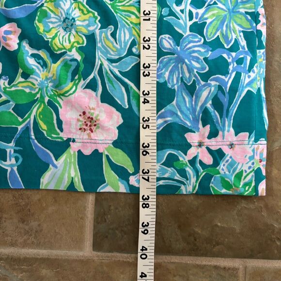 Lilly Pulitzer Dress Womens Size Large Hot On The Vine Lidia Bright Short - Picture 4 of 6